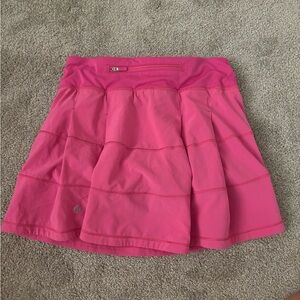 Lululemon pace rival skirt size 2